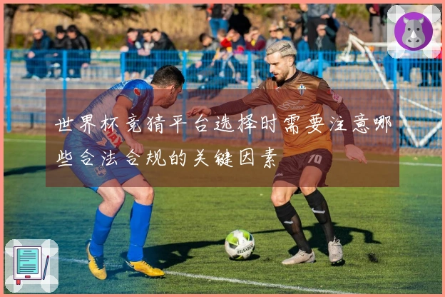世界杯竞猜平台选择时需要注意哪些合法合规的关键因素