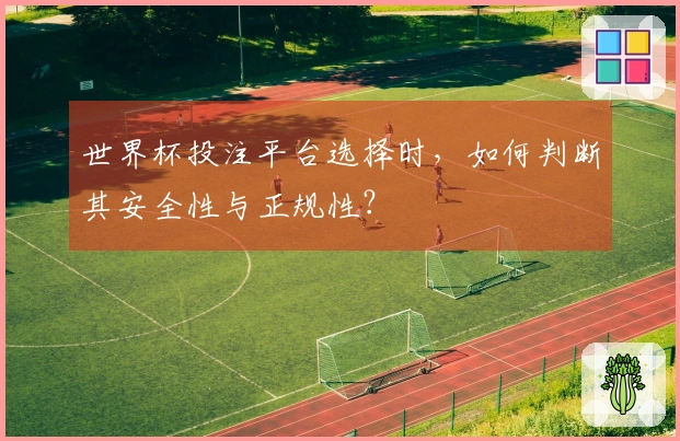 世界杯投注平台选择时，如何判断其安全性与正规性？