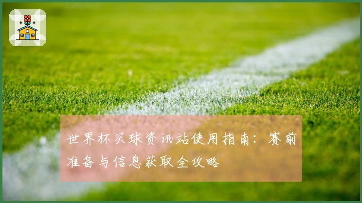世界杯买球资讯站使用指南:赛前准备与信息获取全攻略