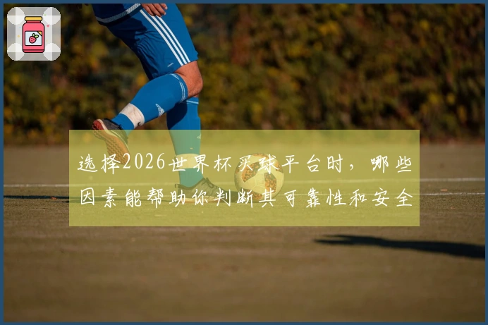 选择2026世界杯买球平台时，哪些因素能帮助你判断其可靠性和安全性？